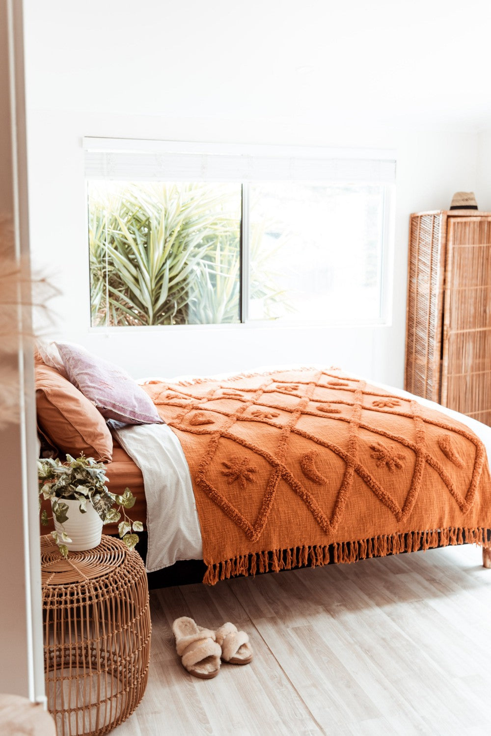 Wild Moonshine Rug by Wild Throw Co. - Tan