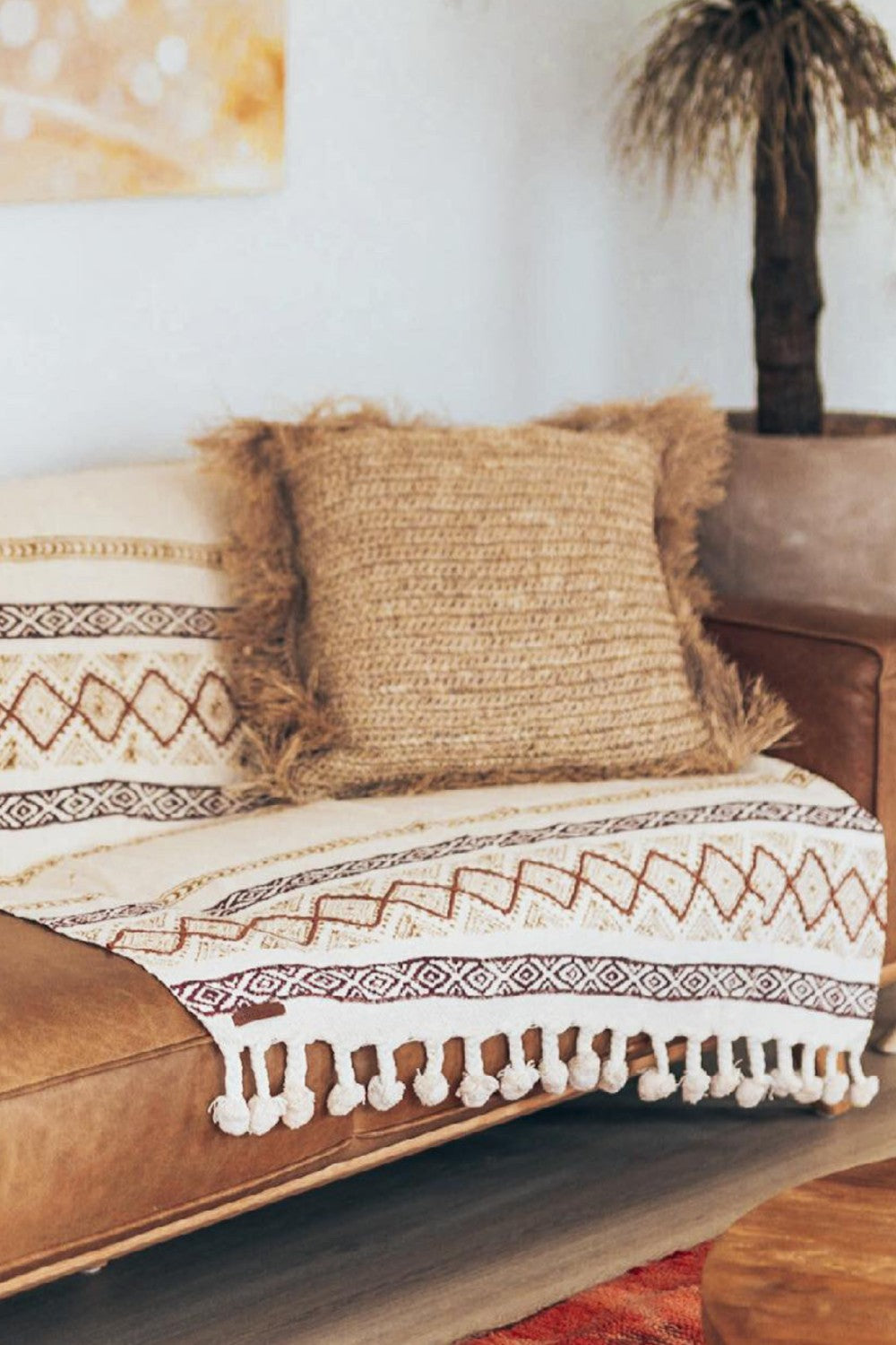 Wild Golden Rug by Wild Throw Co. - Cream